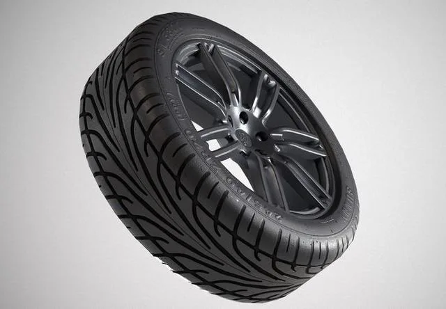 Maserati Ghibli LP low-poly (PBR)