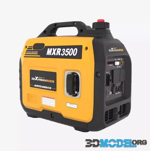 maXpeedingrods Portable Inverter Generator Petrol Silent Low-poly (PBR)