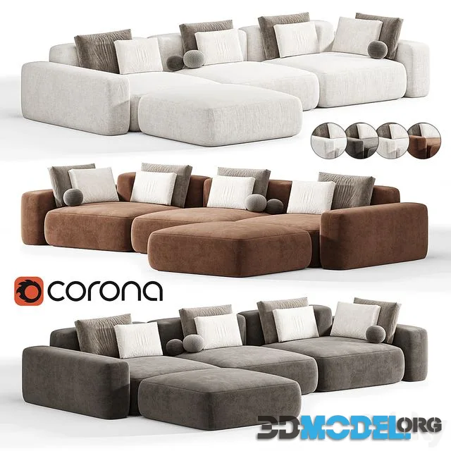 Modular sofa Bon One 10