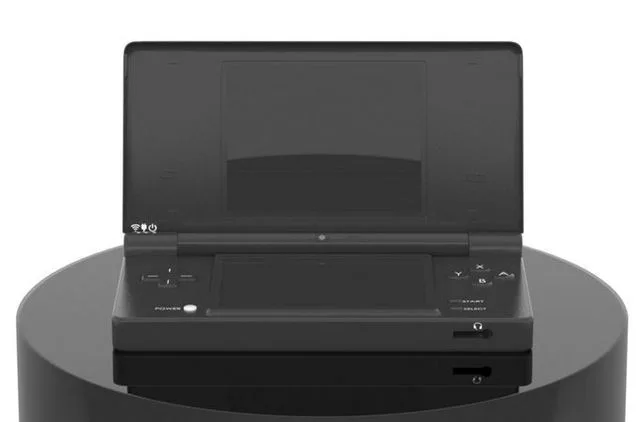 Nintendo DSi – Konsole Black Console Low-poly (PBR)