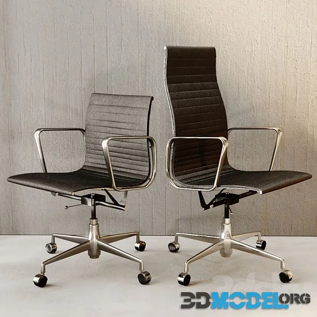 Office chair Eames Ribbed.Charles & amp  Ray Eames