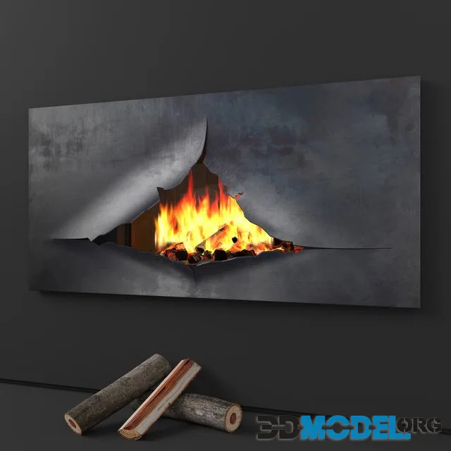 Omegafocus fireplace, Focus