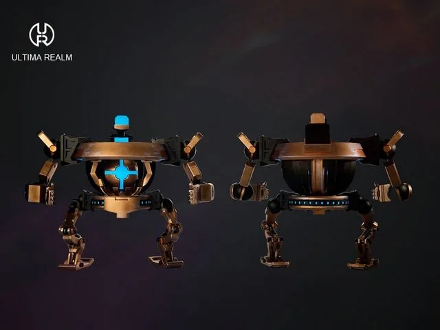 Orbitronix Low-poly (PBR)