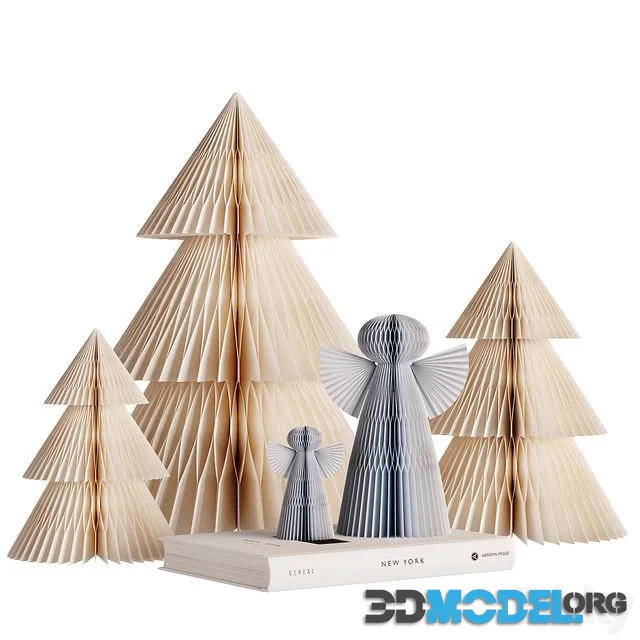 Paper decor set 01