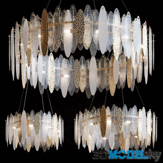 Pendant chandeliers RISSA R by Lampatron