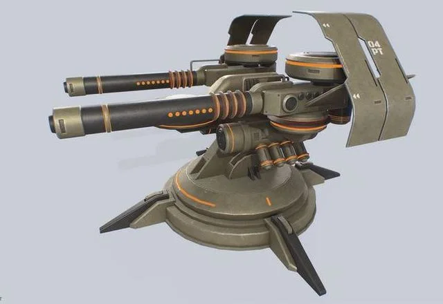 Plasma turret 1 (PBR)
