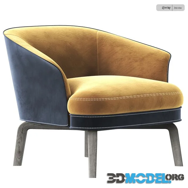 Poltrona Frau Nivola chair