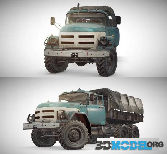 PUBG Truck (PBR)