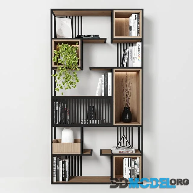 Rack and Bookcase 016