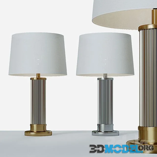 Ralph Lauren Ribbed Console Lamp