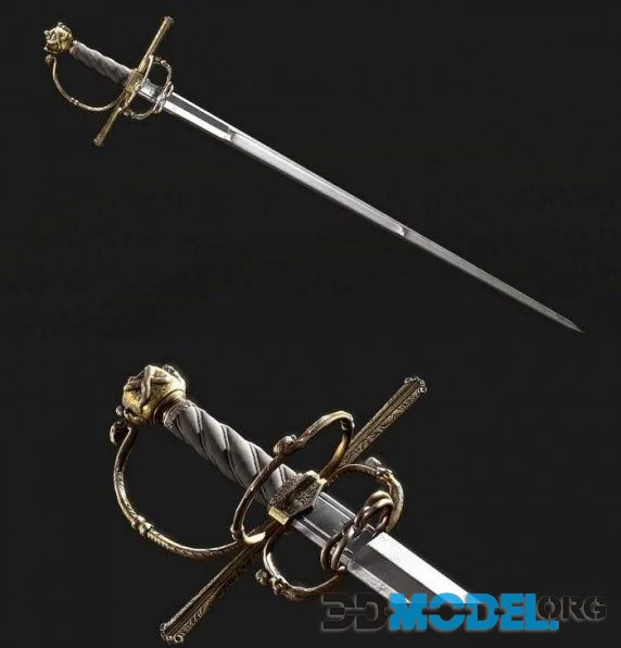 Rapirish sword (PBR)