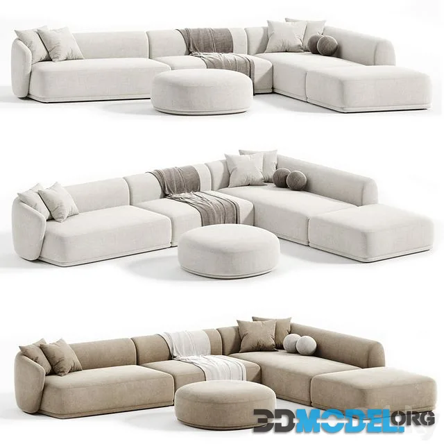 Rene Sofa by Meridiani