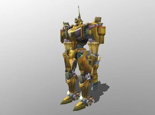 Robot 010c13 Low-poly (PBR)