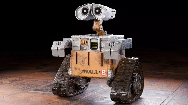 Robot wall-e Low-poly (PBR)