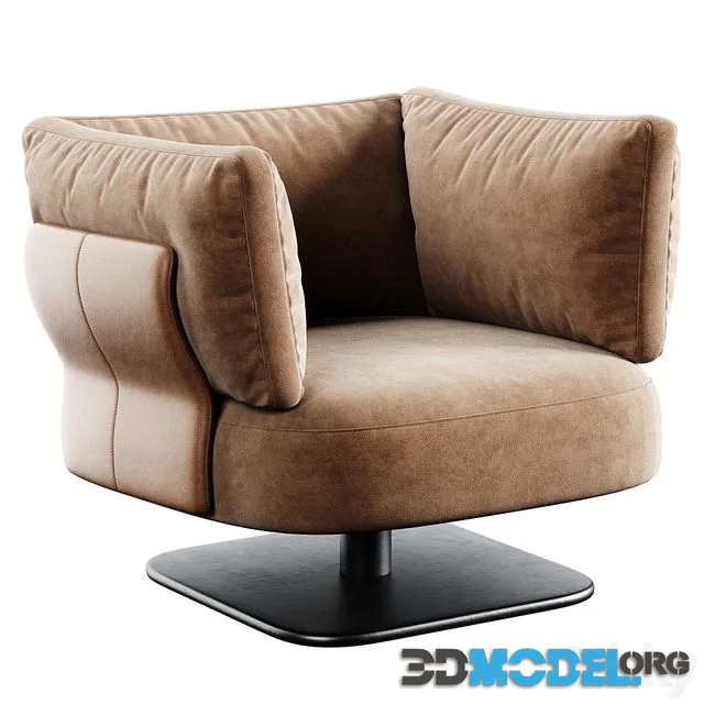 Saki Armchair By Minotti