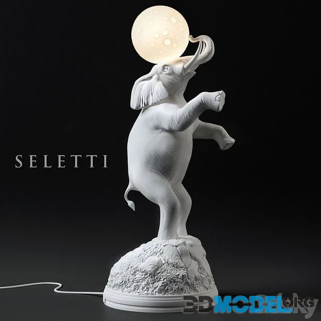 Seletti Elephant Lamp