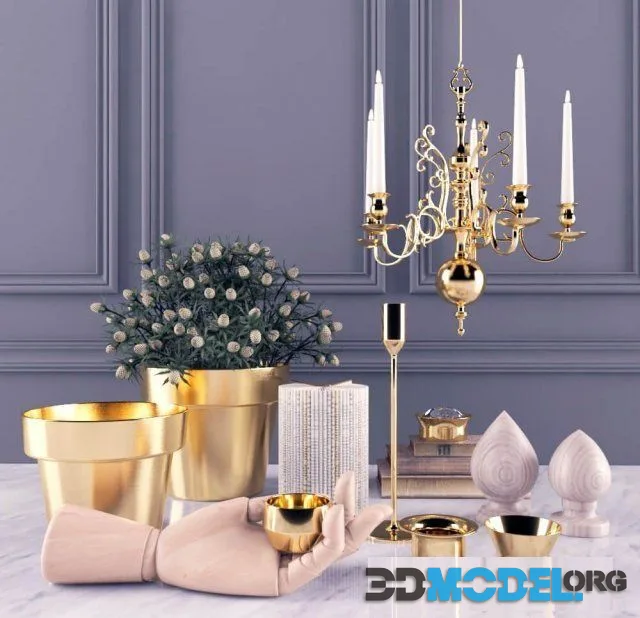 Skultuna decor set