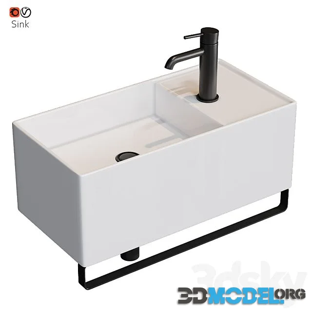 Small Sink in the Bathroom