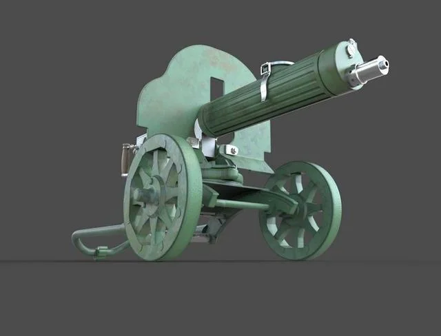 Soviet Maxim machine gun (PBR)