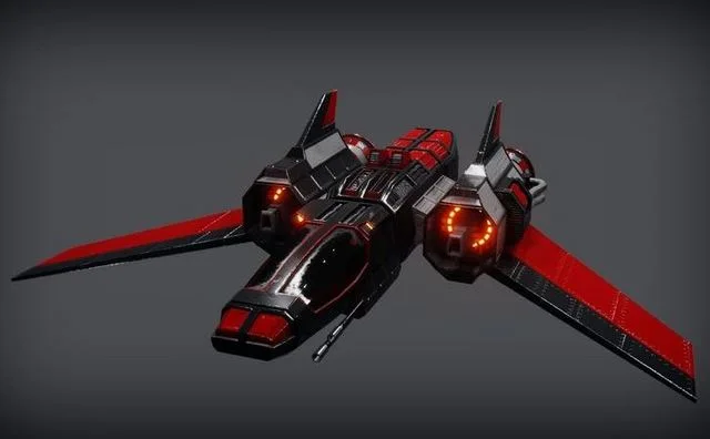 SpaceShip Free low-poly (PBR)