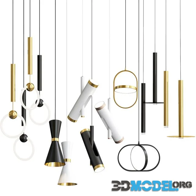 Super Exclusive Pendant Lights Set 2