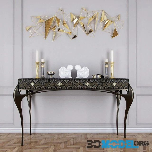 Temptation Console and decorative element