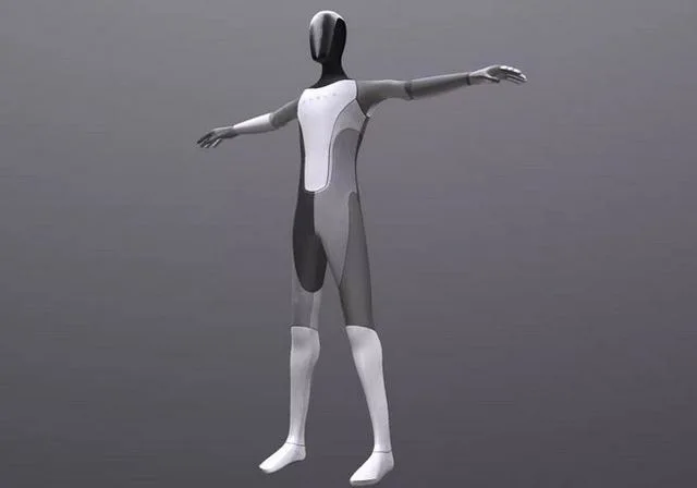 TESLA BOT CHARACTER Low-poly (PBR)