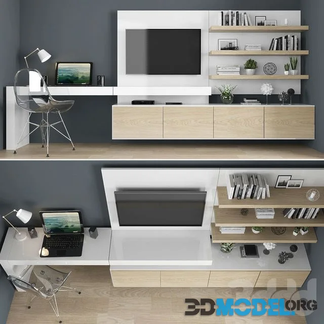 TV stand set 05