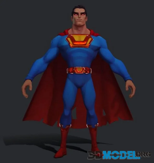 Ultramanfbm Low-poly (PBR)