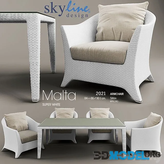 Wicker furniture SKYLINE