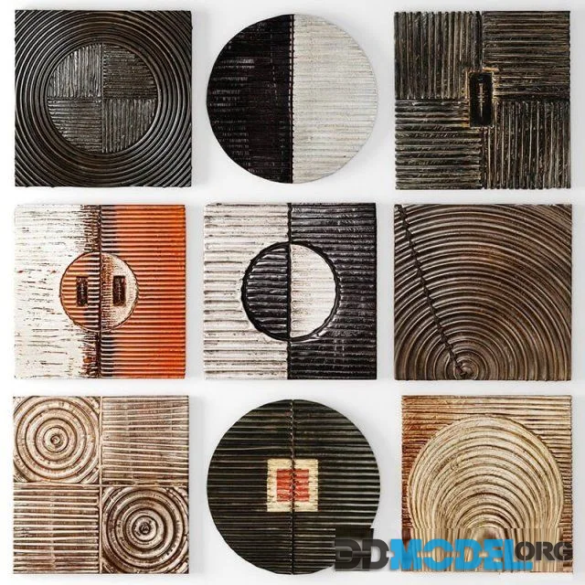Wood Wall Sculpture by Kipley Meyer