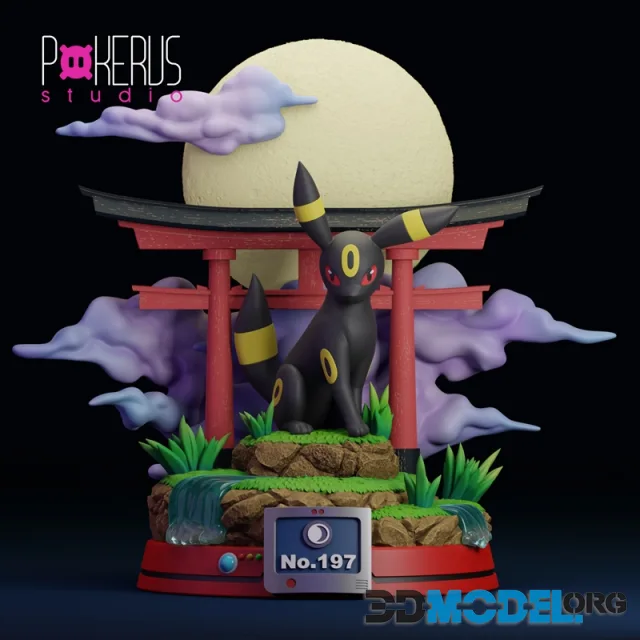 Pokerus Studio - Umbreon (Mythic Tier) – Printable