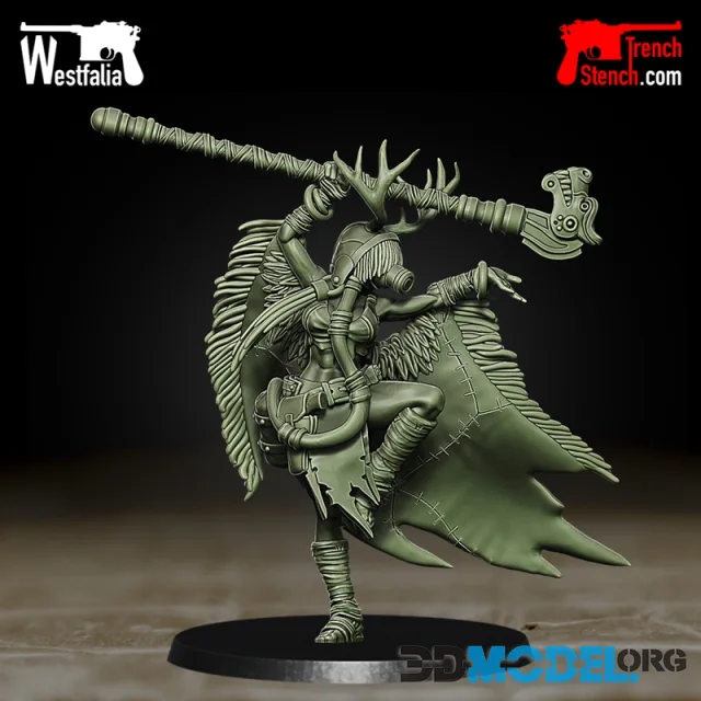 Trench Stench - Children of Yggdrasil - Priestess – Printable