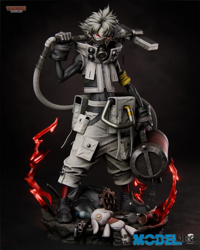 Tanuki Figures - Rudo – Printable