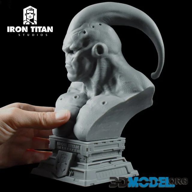 Majin Boo Bust – Printable