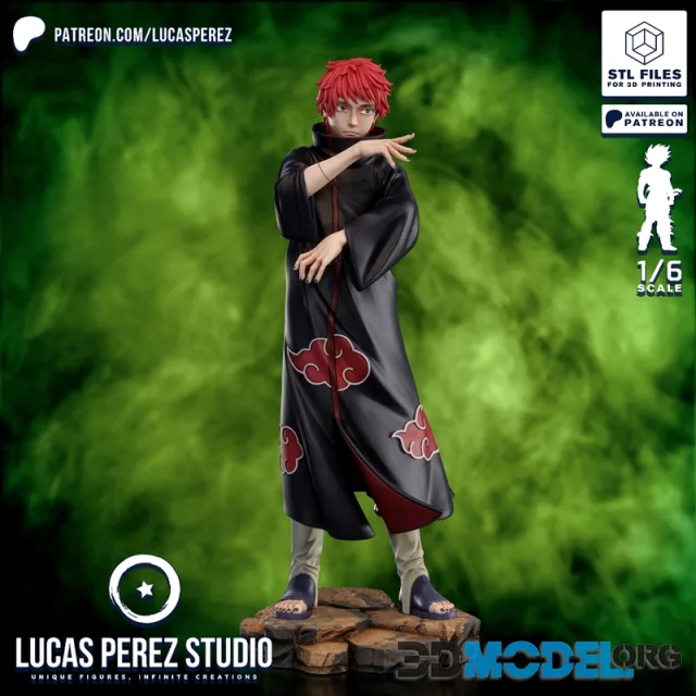 Lucas Perez - Sasori - Akatsuki – Printable