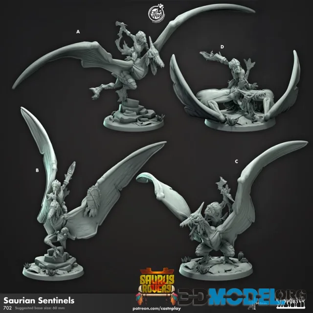 Cast n Play - Saurian Sentinels – Printable