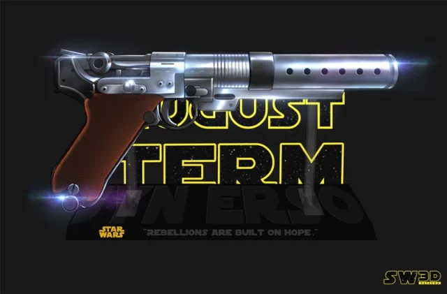 SW3D - Jin Erso Blaster – Printable