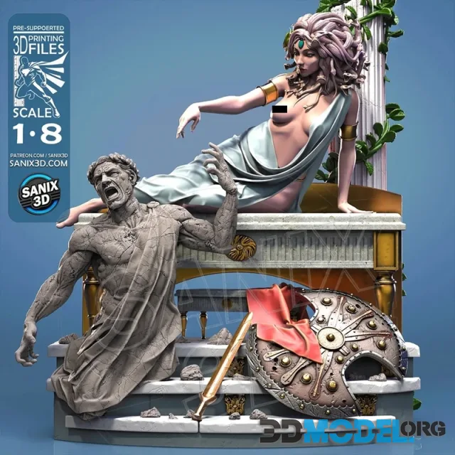 Sanix - Medusa (Diorama) – Printable