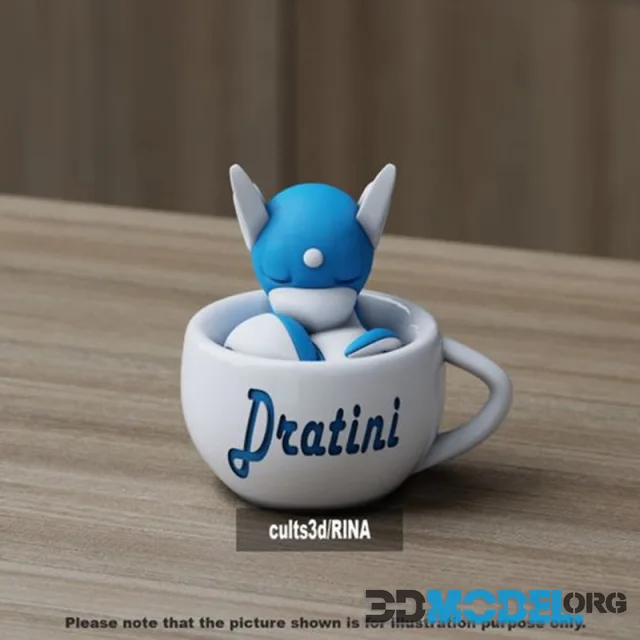 Dratini chill cup – Printable