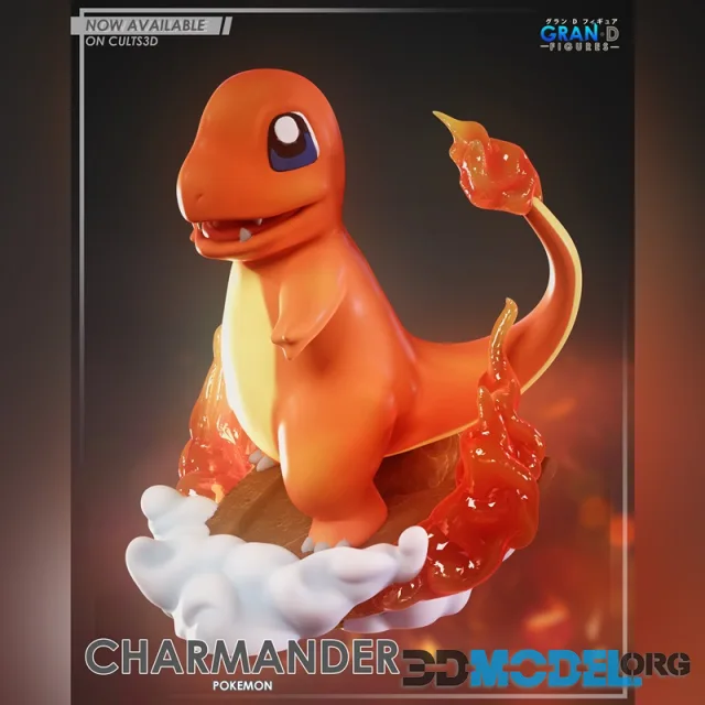 Gran D. Figures - Charmander - Pokemon – Printable