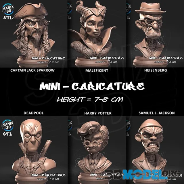 Sanix - Minis August 2025 – Printable