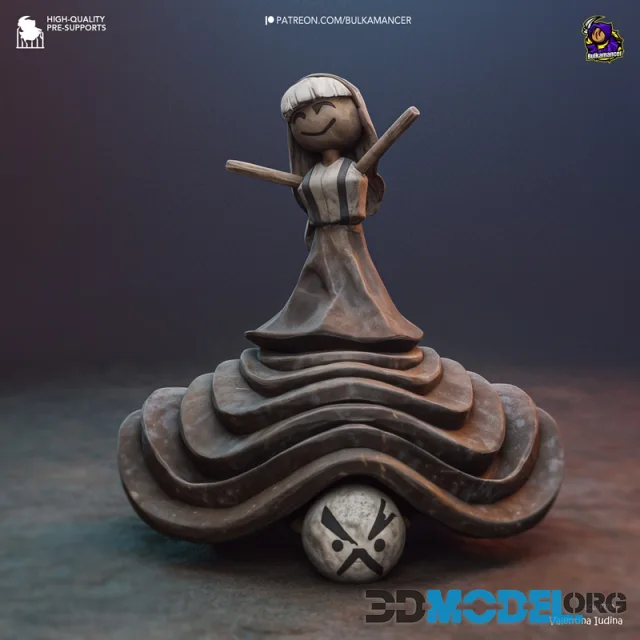 Bulkamancer Sculpts - Clea and Francois Toy Rock - Clair Obscur - Expedition 33 – Printable