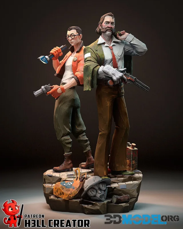h3LL creator - Disco Elysium – Printable