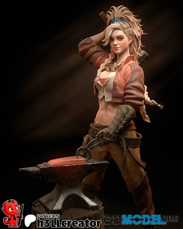 h3LL creator - Gemma - Monster Hunter Wilds – Printable