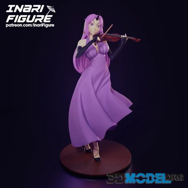 Inari Figure - Tensei Shitara Slime Datta Ken - Shion – Printable