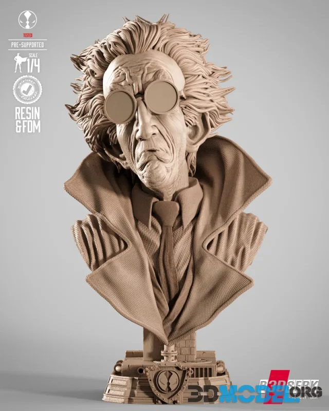 B3DSERK - Twitch Portrait Bust – Printable