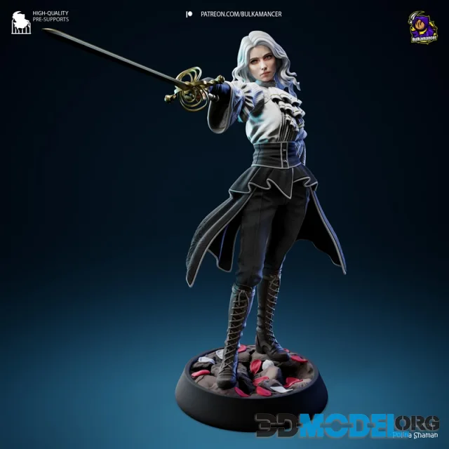 Bulkamancer Sculpts - Real Maelle - Clair Obscur - Expedition 33 – Printable