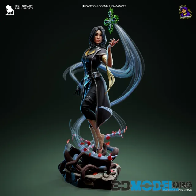 Bulkamancer Sculpts - Lune - Clair Obscur - Expedition 33 – Printable