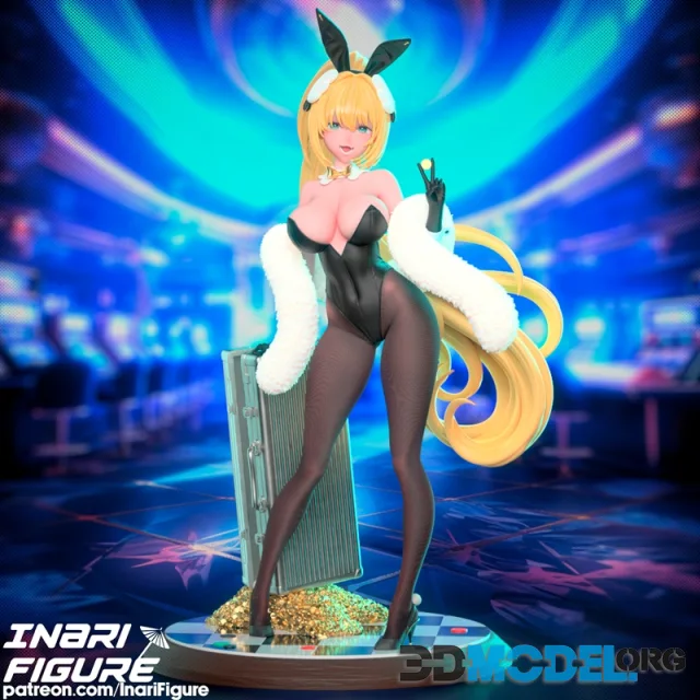 Inari Figure - Rupee - Nikke – Printable